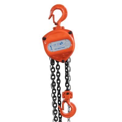 China Construction Hoist HSZ-C Series 1ton Manual Chain Hoist / Electric Hoist 300kg Chain Block for sale