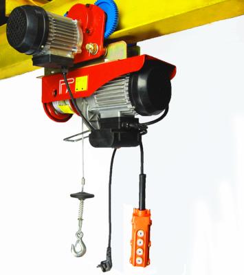 China PA-400 250kg Mini Goods Electric Hoist Wire Rope Wire Rope Hoist Elevator Lift Pulley for sale