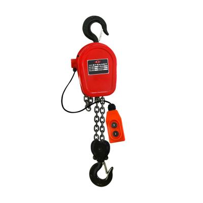 China Ring Chain Hoist 1t2t 3T 5t220v Small Electric Household Hoist 50*32*30 for sale