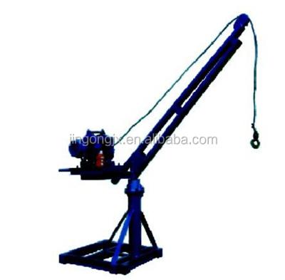 China Portable Electric TRUCK CRANE HP1000 12V DC Mini Hoist Winch Truck Lift Crane Maker for sale