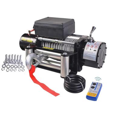 China ATV/UTV Application DC 12v 24v Automatic Electric Winch 12000lbs for sale