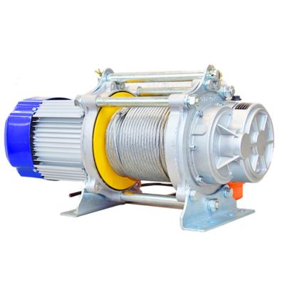 China Goods 110v 120v 220v 380v Lifting Goods Alloy Shell KCD Aluminum Electric Winch for sale