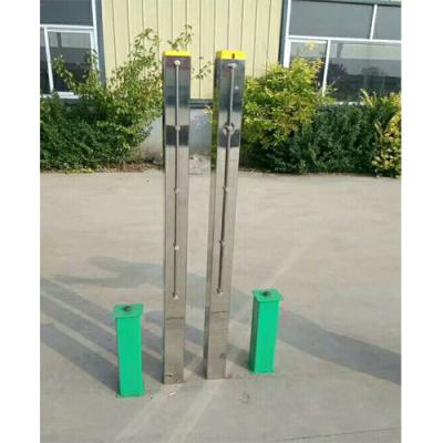 China Sports Equipment Hot Sale Professional Inground Pickleball Post Outdoor for Tennis Court Pickleball Pole System for sale