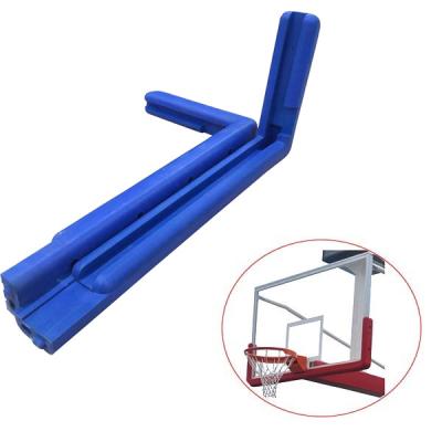 China Steel insert for added strength and stifness. High Quality Tempered glass Backboard padding 72-Inch  Basketball Backboard edge protection for sale for sale