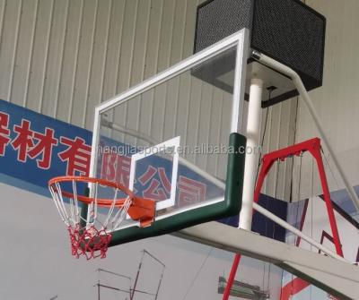 China Steel insert for added strength and stifness. High Quality Tempered glass Backboard padding 72-Inch Basketball Backboard edge foam padding for sale for sale