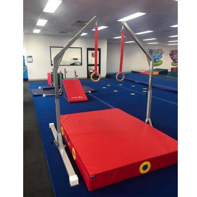 China Kid training at gymnastic club  High quality gymnastic ring wooden wood gym ring gymnastic equipment for sale for sale