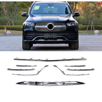 China Plastic For Mercedes Benz Car Parts Back GLE 2020-2021 OE Chrome Auto Parts Bumper Accessories Silver Factory for sale