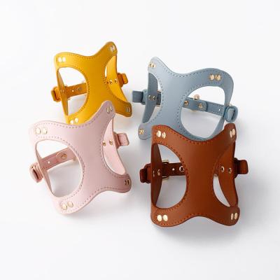 China 2022 High Quality Dog Harness Manufacturers Stocked Leather Dog Harness for sale