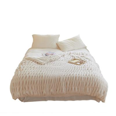 China Wholesale High Quality Anti-static Fleece Quality Coral Blankets For Bed for sale