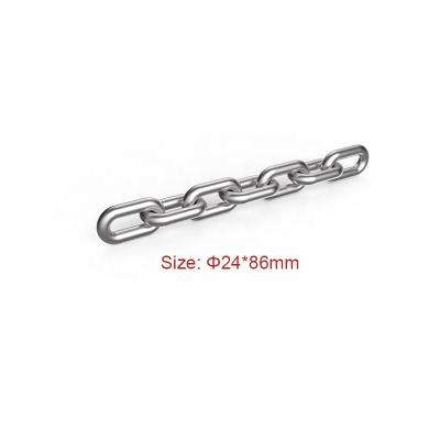 China Pulling Conveyor System SCIC 24*86mm Round DIN22252 Round Pulling Chain Link Chain for sale