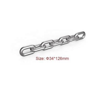 China Pulling Conveyor System SCIC 34*126mm Round DIN22252 Round Pulling Chain Link Chain for sale