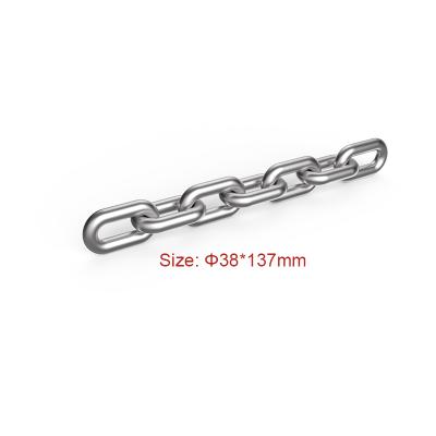 China Mining Conveyor System SCIC 38*137mm Round DIN22252 Round Pulling Chain Link Chain for sale