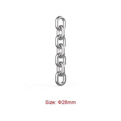 China SCIC Chain Diameter 28mm Lifting Grade 100 AS2321 ASTM A973-21 NACM Grade 100 Chain (G100) for sale