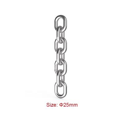 China SCIC Lifting Chain Diameter 25mm EN 818-2 Grade 80 (G80) Lifting Chain for sale