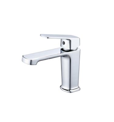 China Modern Luxury Home Chrome Plated Single Handle Stainless Steel Balcony Basin Faucet Bathroom Faucet for sale