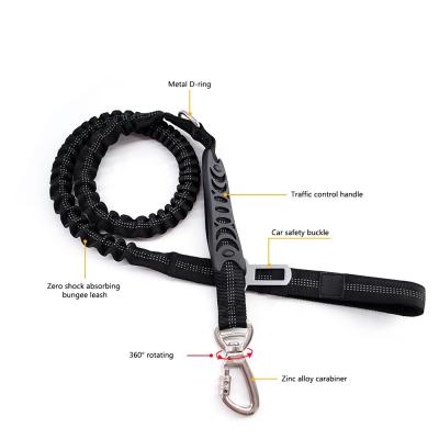 China High Quality Quick Release Dog Cat Safety Leads Adjustable Car Vehicle Seat Belt Harness Seat Belt for sale