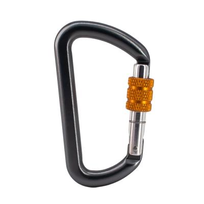 China Heavy Industry Camping Carabiner Snap Hook Metal Clips Custom Military Aluminum Alloy Karabiner Hooks for sale