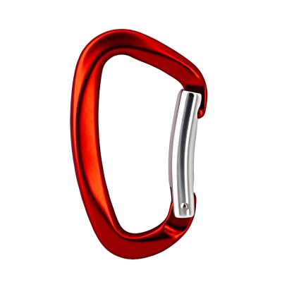 China Wholesale Custom Colored Carabin Hook Aluminum Outdoor Clip Retail Industry Factory Carabiner Clip for sale