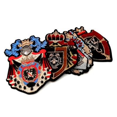 China Custom 3D China Brand Hat Badge 3d Puff Embroidery Badge Applique Embroidery Patches for sale