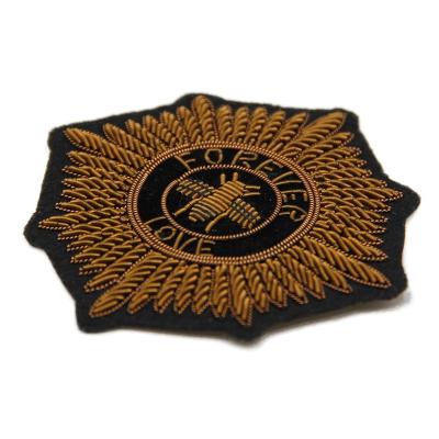 China FACTORY DIRECT 3D Cloth Logo Custom Mini 3d India Embroidery Custom Badge Patches Embroidered Iron On for sale