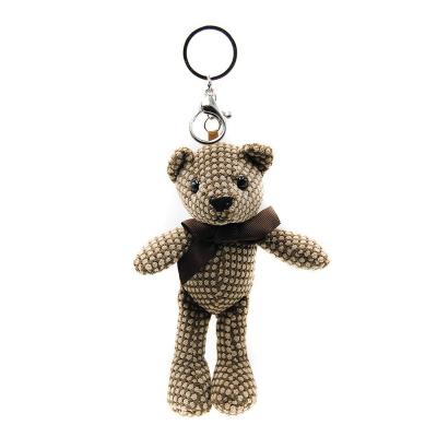 China Product Design Custom Product Design Handmade Plush Doll Plush Clothes Kid's Key Chain Wool Felt Stuffed Animals for sale