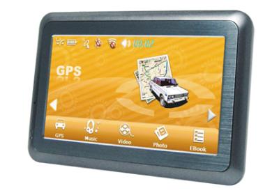 China 4.3 Inch Newest Model Slim Portable Car Gps Navigation V4304 for sale