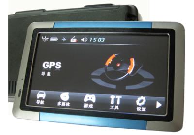 China 5.0 Inch 65K Color TFT Touch Screen Bluetooth GPS Navigator System V5008 for sale