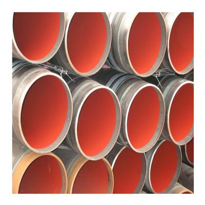 Chine 2' 4' 6' Pipe en acier revêtue anti-corrosion 60 80 100 160 Pipe en acier sans soudure revêtue d'époxy liquide interne à vendre