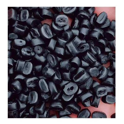 Chine Granules de polyéthylène de haute densité PE80 PE100 HDPE noir pe100 hdpe granules pour tuyaux et câbles à vendre