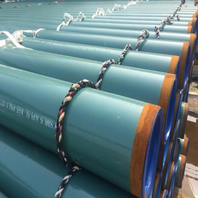 China 3LPE 3LPP FBE interne en externe corrosiebestrijdende epoxy polyester petroleumpijpcoating Te koop