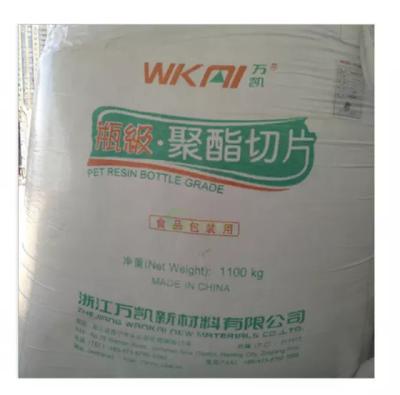 China PET Resin 100% Polyester Chips IMRI Brand WK-801 WK-811 WK-821 Bottle-grade For Bottle Making for sale