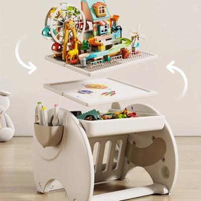 China Elephant multifunctional building block table for sale