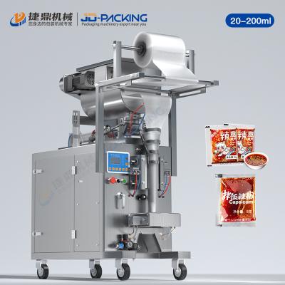 China 200ML Pneumatic Paste Packing Machine With Horizontal Mixing for sale