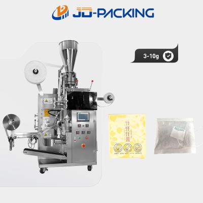 China Model 169 internal and external teabag packing machine with line and label for sale