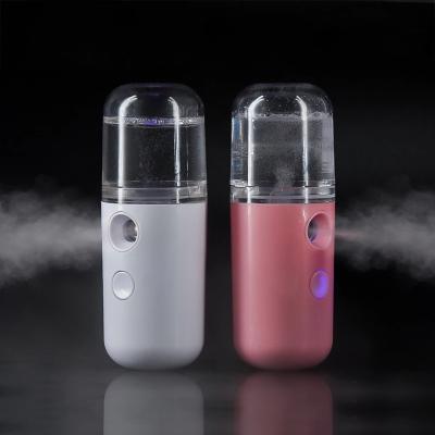 China Mini 30ml USB Handy Moisturizer Alcohol Sanitizer Nano Mist Spray Sanitizer Machine for sale