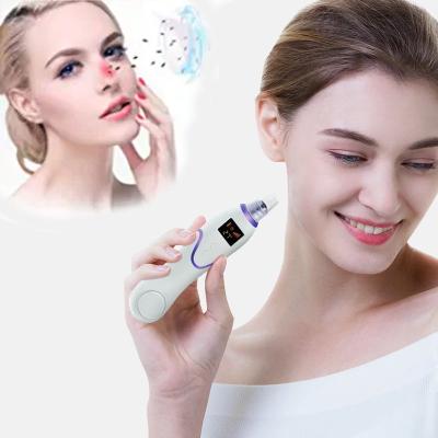 China Hot Cold Acne Treatment Skin Rejuvenation Portable Vacuum Blackhead Removal Home Microdermabrasion Machine for sale