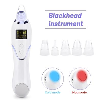 China Acne Treatment Home Handheld Portable Skin Diamond Peeling Microdermabrasion Handset with hot cold compress for sale