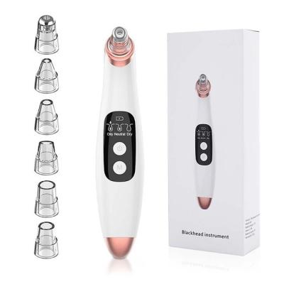 China Acne Treatment Portable Rechargeable Facial Pore Remover Electric Blackhead Remover Tool Kit for sale