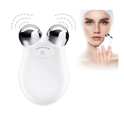 China Wrinkle Remover Face Lifting Massager EMS Face Massager Electric Chin Roller Facial Massager Slimming Beauty Skin Care Face Lift Device for sale