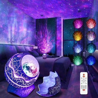 China ABS Dinosaur Egg Nebula Star Projector Night Light Projector for sale