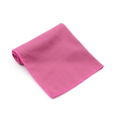 China Custom Viable Cool Super Cool Gym Cooling Towels Microfiber Absorbent Sports Towels Sports Cooling Towel for sale