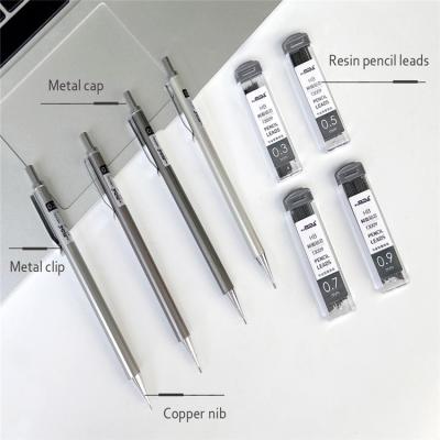 China Manufacturer Metal Supply Metal 0.5 Promotional 0.7mm Mechanical Pencil Sets for sale