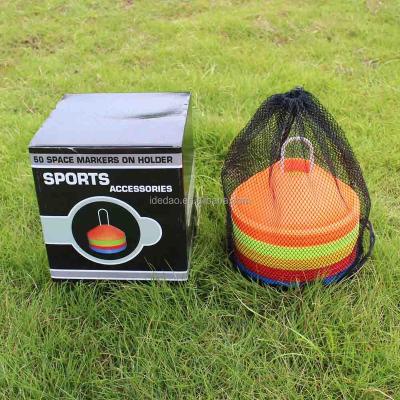 China Outdoor Hot Sale Exercise/Gym PE Football Speed ​​Agility Football Training Marker Disc Cones for sale