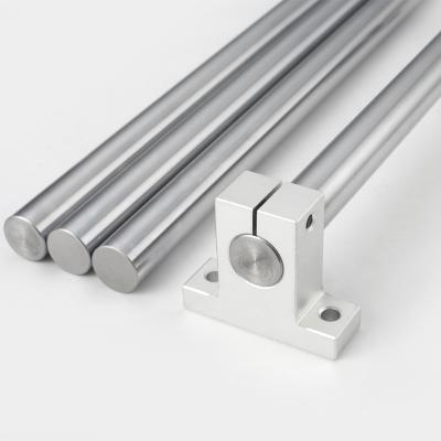 China Building Material Stores Chrome Plated Rod Diameter 20mm Linear Motion Shaft WCS20 In Carbon Steel Material for sale