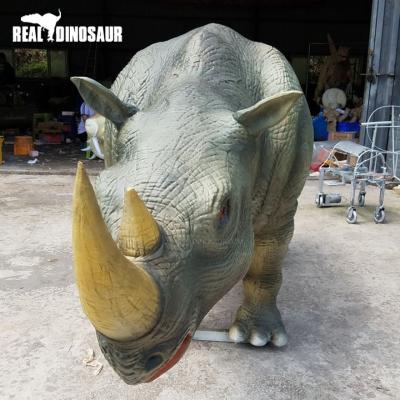 China 3D Amusement Park Animatronic Rhino China Supplier For Sale for sale