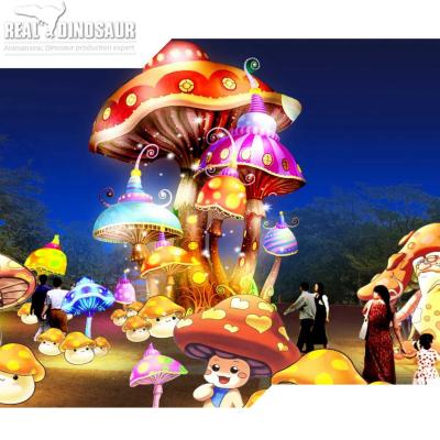 China Chinese Festivals Holiday Decoration Led Lights Show Cartoon Silk Lantern for sale