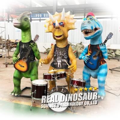 China Musical instruments dinosaur theme park exhibition dinosaur band for sale for sale