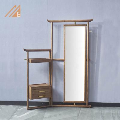 China 2020 Traditional New Release Bedroom Furniture Dressing Mirror With Storage for sale