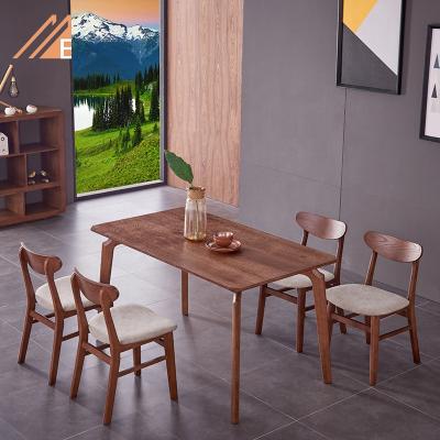 China Modern Customizable Nordic Modern Dining Tables Set Dining Room Furniture Solid Wood Table for sale