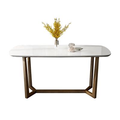 China modern home restaurant furniture set marble dining table/home furniture for restaurant for sale